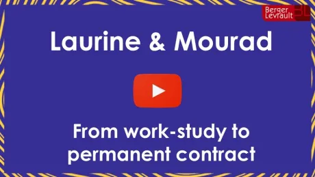 When a work-study program leads to a permanent contract at Berger-Levrault