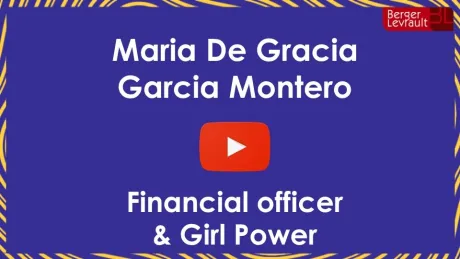 Maria de Gracia Montero, financial officer at Berger-Levrault.