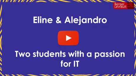 Interview of Eline and Alejandro, students of Berger-Levrault.