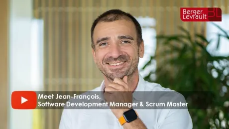 Meet Jean-François Pommier, Software Development Manager & Scrum Master at Berger-Levrault.